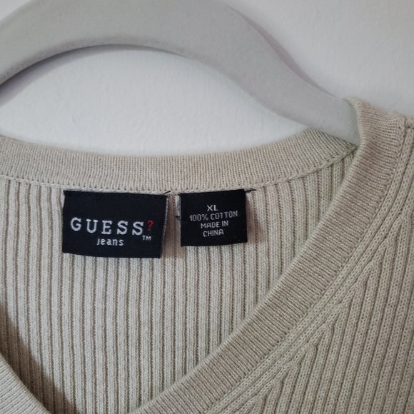 Oversized Guess Sweater Vest - Picture 3 of 4